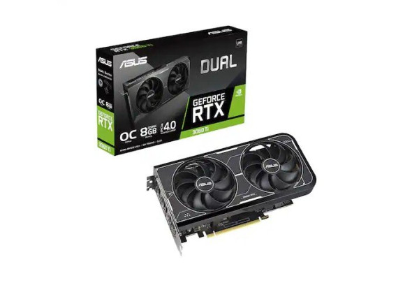 ASUS DUAL 지포스 RTX 3060 Ti O8G OC D6X 8GB 