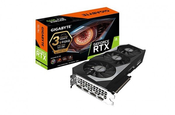 GIGABYTE 지포스 RTX 3070 Gaming OC V2 D6 8GB 제이씨현