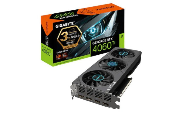 GIGABYTE 지포스 RTX 4060 Ti EAGLE OC D6 8GB 제이씨현