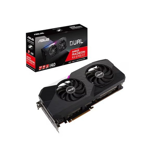 ASUS DUAL 라데온 RX 6700 XT D6 12GB 대원씨티에스